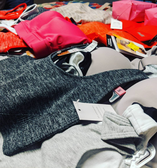 21 sports bras collected!
