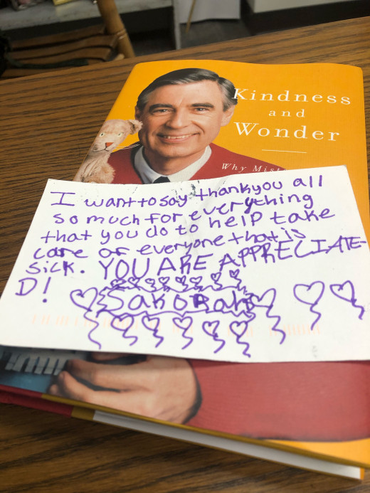 Very Kind note