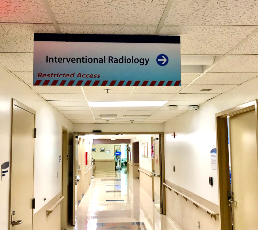 Hallway to 7M and IR
