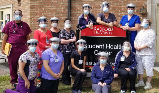 Carilion Radford Univeristy Student Health Staff 