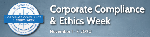 Compliance & Ethics Week 2020