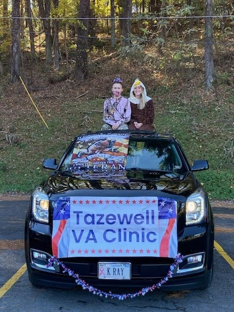 Tazewell VA Clinic sign.