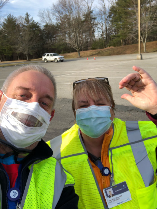 Carl Cline and Kim Roe