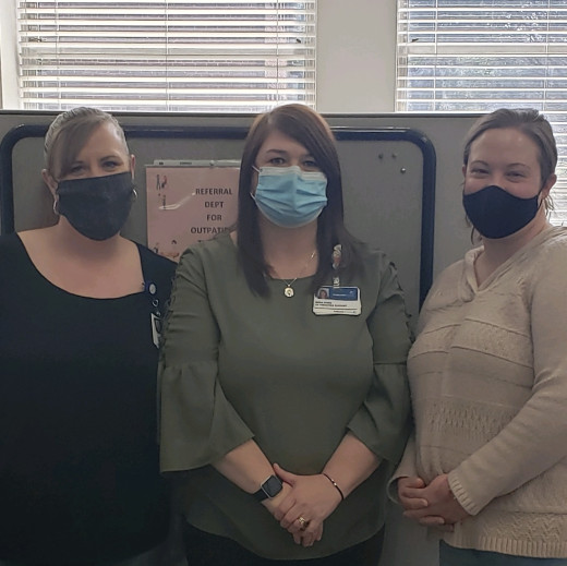 Leigh Ann King, Rosa Ford, and Jessica Jordan