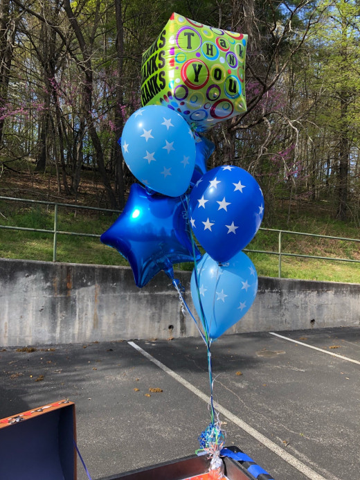 Whats a celebration without balloons! 