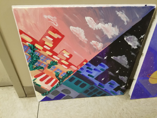 skyline art 