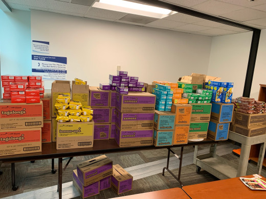 1,200 donated boxes
