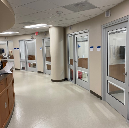 view of the unit from the hallway