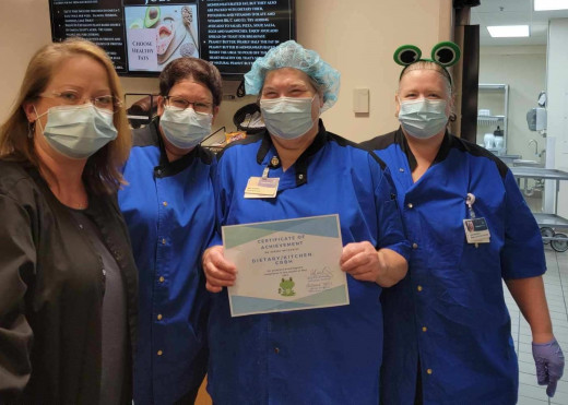 staff at CRBH Dining Services