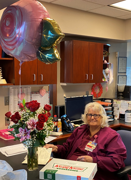 WOW!!!   45 YEARS!!!    HAPPY RETIREMENT LORETTA!