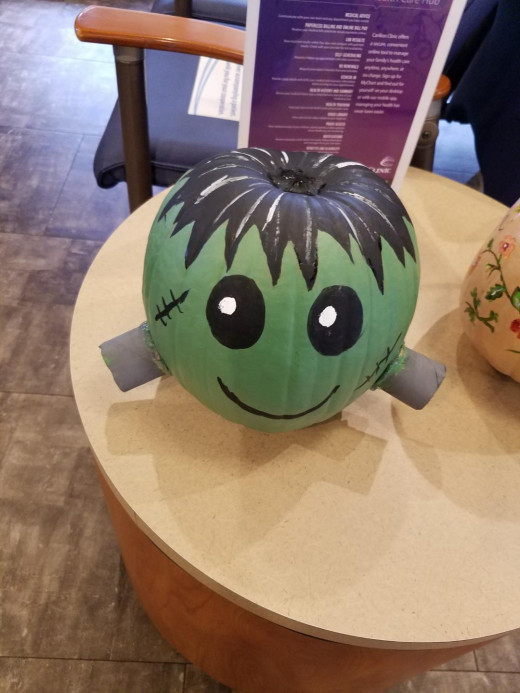 pumpkin art by Lacy Worcester, HAA
