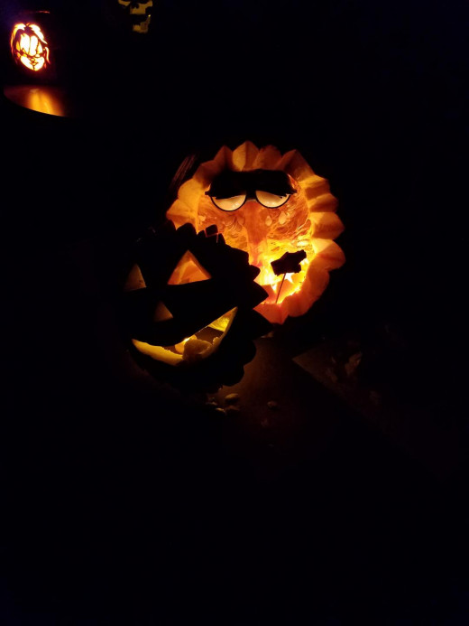 Carving contest Winner by Gina Collins