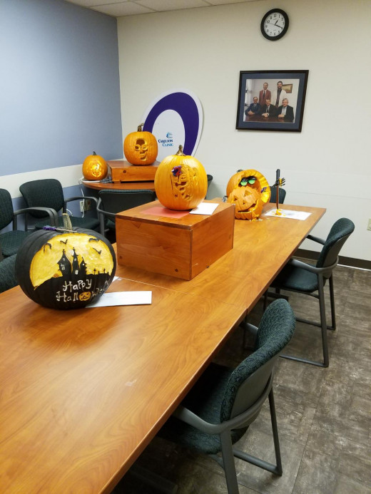Annual Pumpkin carving contest