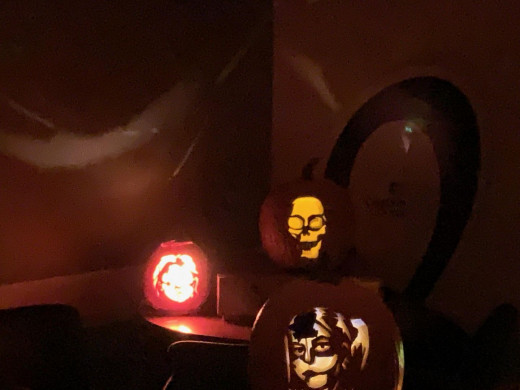 Carved by Trish Richardson, HAA, Niki Osborne, LPN & Tina Dix, LPN