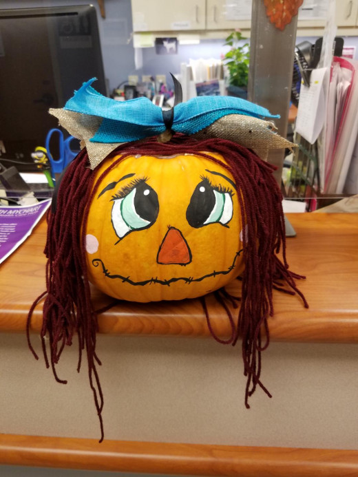Pumpkin art by NIki Osborne, LPN