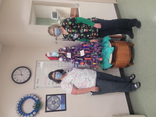 CGCH Outpatient Surgery. Left to Right: Amy Smith, Kelli Nista 