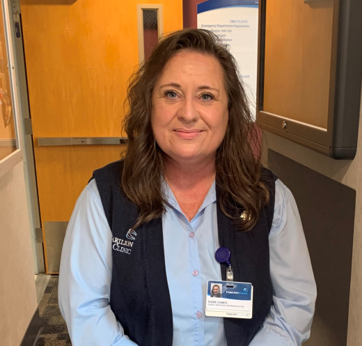 Diane Eames- Guest Services Representative.
