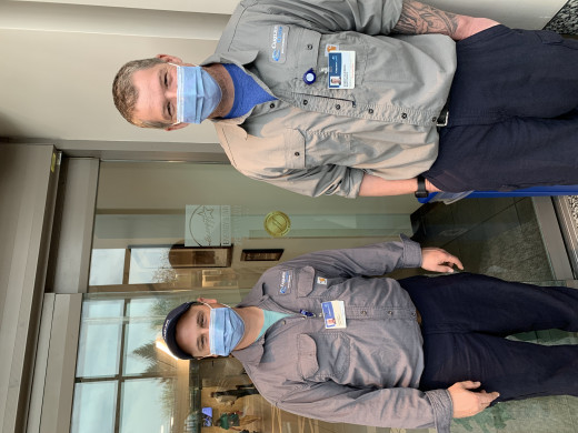 Nick Aesy and Robert Dickinson, Engineering & Maintenance 