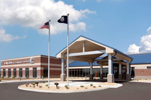 front entrance of CGCH