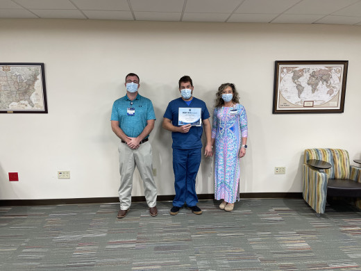 CRBH Patient Safety Officer - Finley Waddell, CRBH Pharmacist - Justin Yingling, CRBH Pharmacy Director - Jessica Saville
