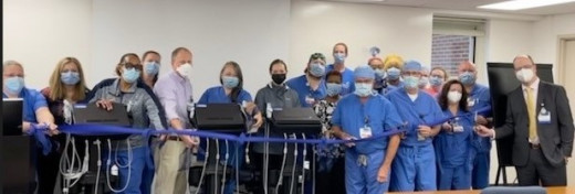 IR celebrates the arrival of new equipment!