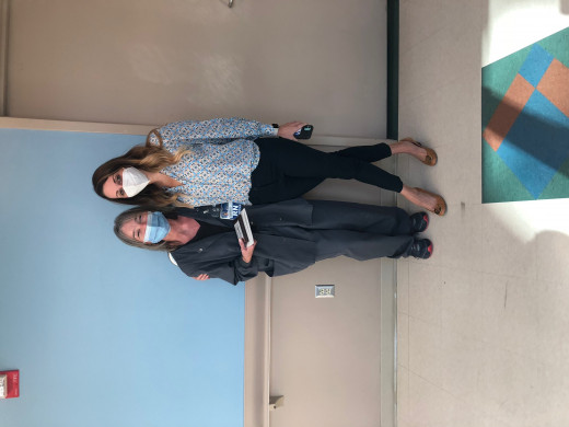 Kim Manning (Left) and Lindsay Collins (right) 