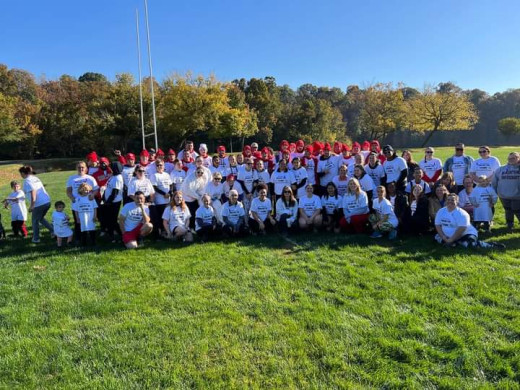 Before the run began. 