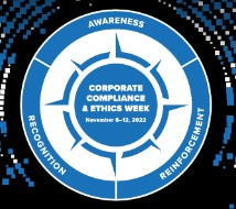 Corporate Compliance and Ethics Week, November 6-12th!  