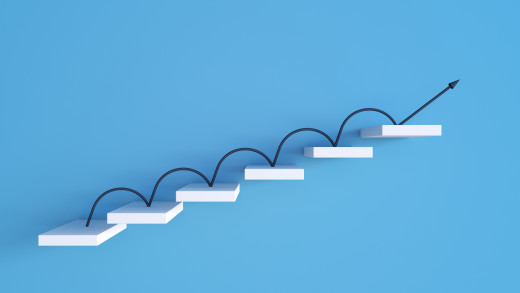 steps going up