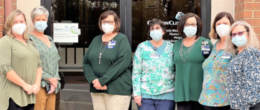REPRESENTATIVES OF CNRV HOME HEALTH AND HOSPICE GOING GREEN CERTIFICATION PROJECT
