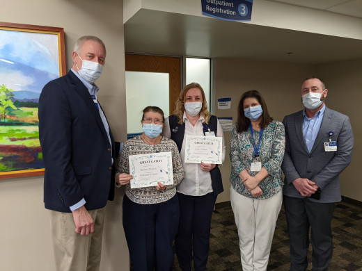 Thanks ladies for taking the time to help make our services better for our patients. 