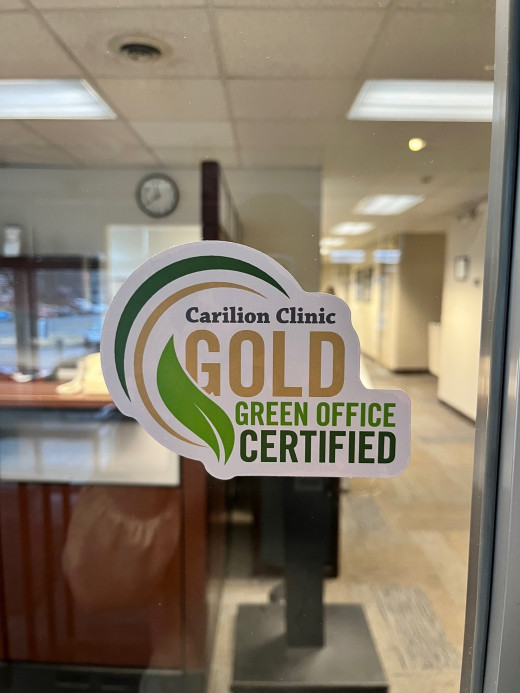 Greening the Office Decal 