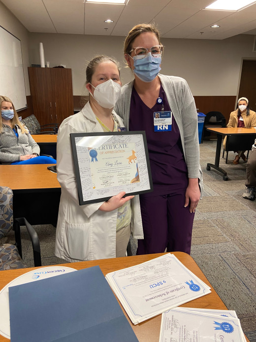 certificate presentations- CRMH