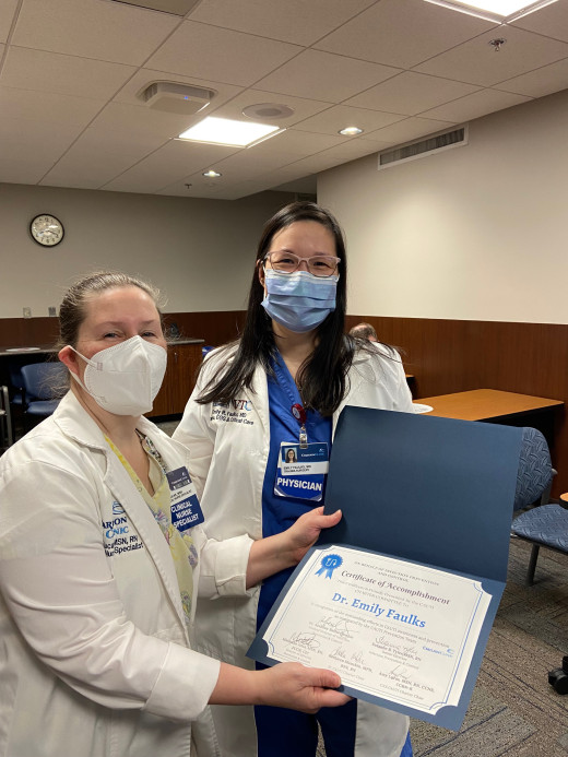 certificate presentations- CRMH