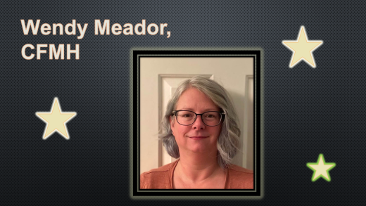 Individual recognized for their CAUTI reduction work