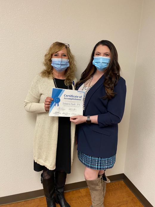 certificate presentations- CTCH