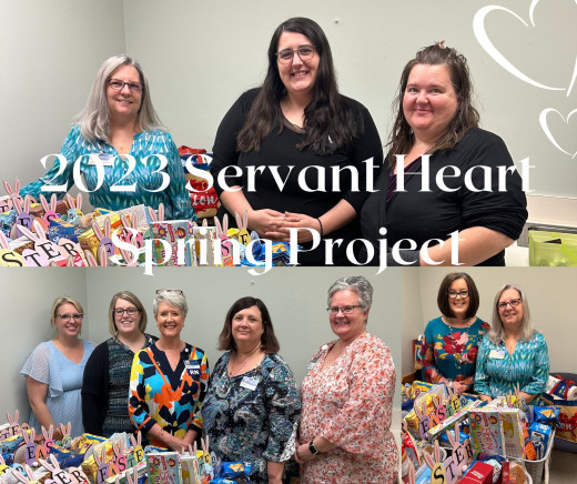 Elaine, Savanna, Jen, Heather, Marissa, Renee, Treasa, Pam, Tracy.