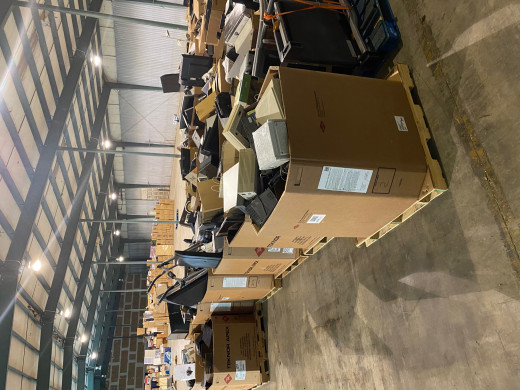 Electronics to be recycled 