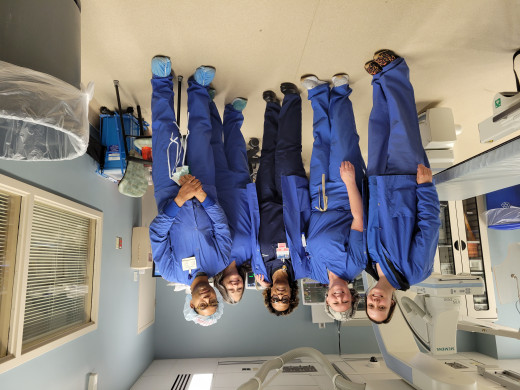 Left to right (Lauren Sink, Amanda Staub, Larissa Easley, Linda Brown-Jones, Joseph Morris