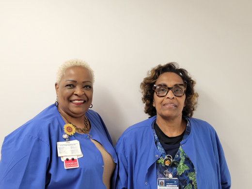 Kaye Hairston and Me Larissa Easley