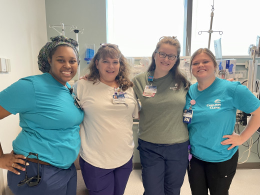 Taleisha Stewart RN, Lillian Donner CA, Jessica Wygal CA, Bethanie Dudley RN