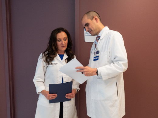 Drs David Iglesias and Shannon Armbruster