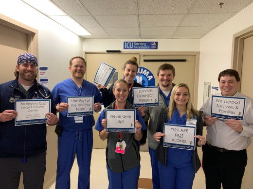 Members of the Trauma Team