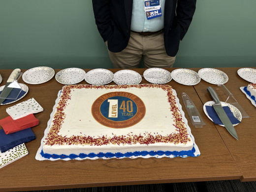 40th Anniversary Cake
