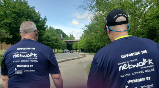 Staff on the greenway