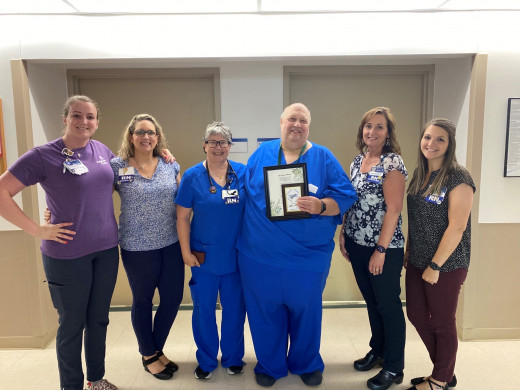 Left to right: Robin Woody, Kristin Crouse, Rita Brewer, Jeff Mathis, Chris Monk, Brittany Ashwell