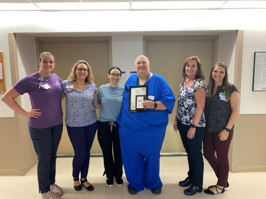 Left to right: Robin Woody, Kristin Crouse, Carla Bapst, Jeff Mathis, Chris Monk, Brittany Ashwell