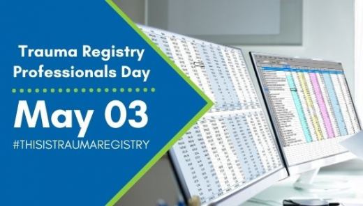 Trauma Registry Professionals Day is May 3, 2023