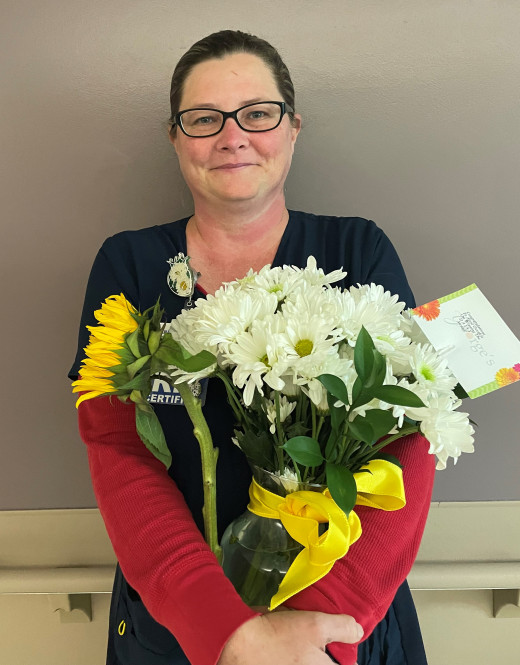 April Overfelt, RN - 7MPCU, CRMH