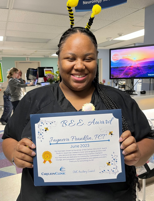 Jayneva Franklin, PCT - 12 West, CRMH
